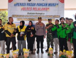 Polres Pelalawan Gelar Operasi Pangan Murah