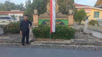 Satgasus Tagih Kades Sialang Sakti, Ingkar Janji Bayar Kekurangan Material Drainase