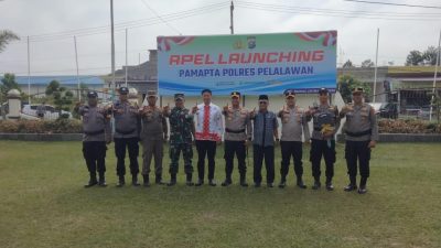 Satuan Pamapta Resmi Diluncurkan Kapolres Pelalawan Riau